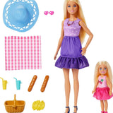 Barbie Malibu ve Chelsea Piknik Oyun Seti JBF43