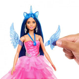 Barbie Mavi Saçlı Prenses Bebek HRR16 | Toysall