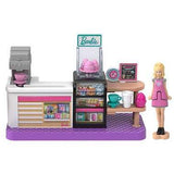 Barbie Mini Barbieland Bebek ve Oyun Seti Pasta Dükkanı JCR31