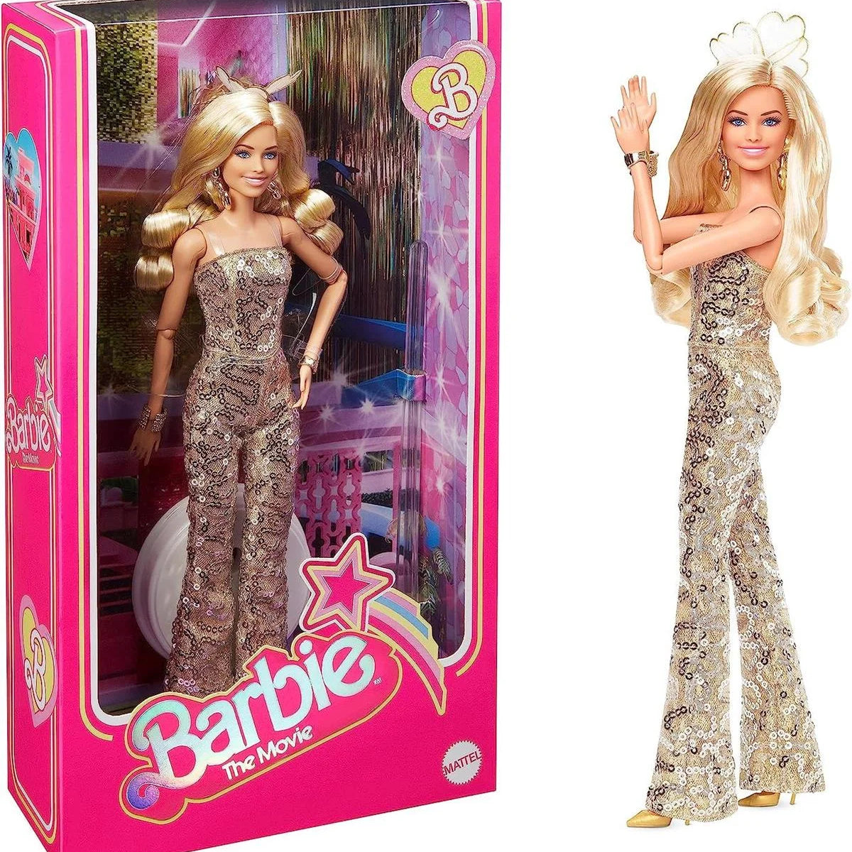 Barbie Movie Barbie Gold Tulumlu Bebek HPJ99 | Toysall