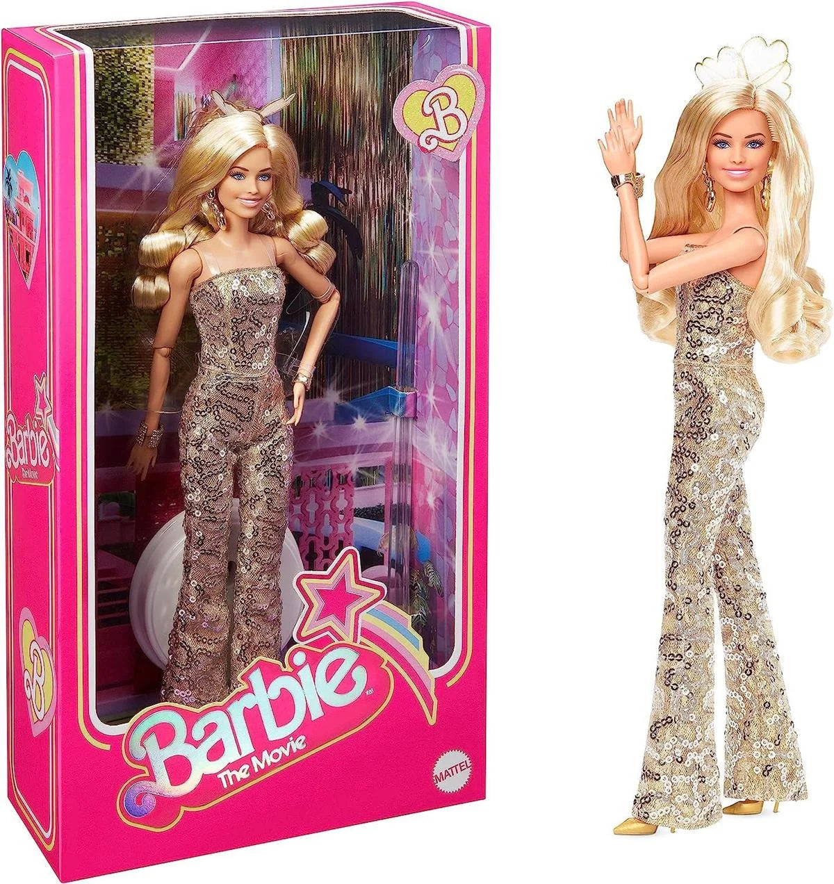 Barbie Movie Barbie Gold Tulumlu Bebek HPJ99 | Toysall