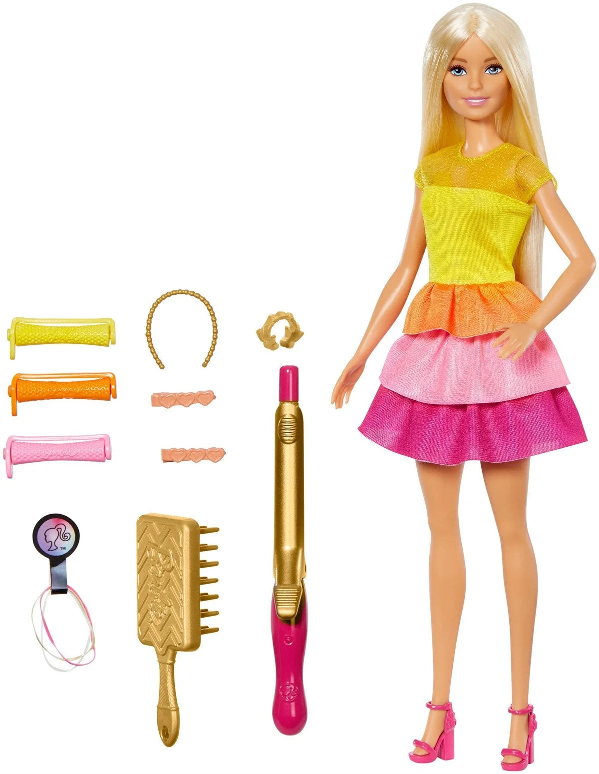 Barbie Muhteşem Bukleler - Sarışın Bebek ve Işsız  GBK24 | Toysall