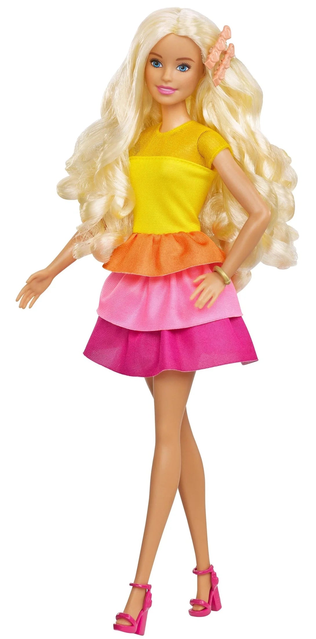 Barbie Muhteşem Bukleler - Sarışın Bebek ve Işsız  GBK24 | Toysall