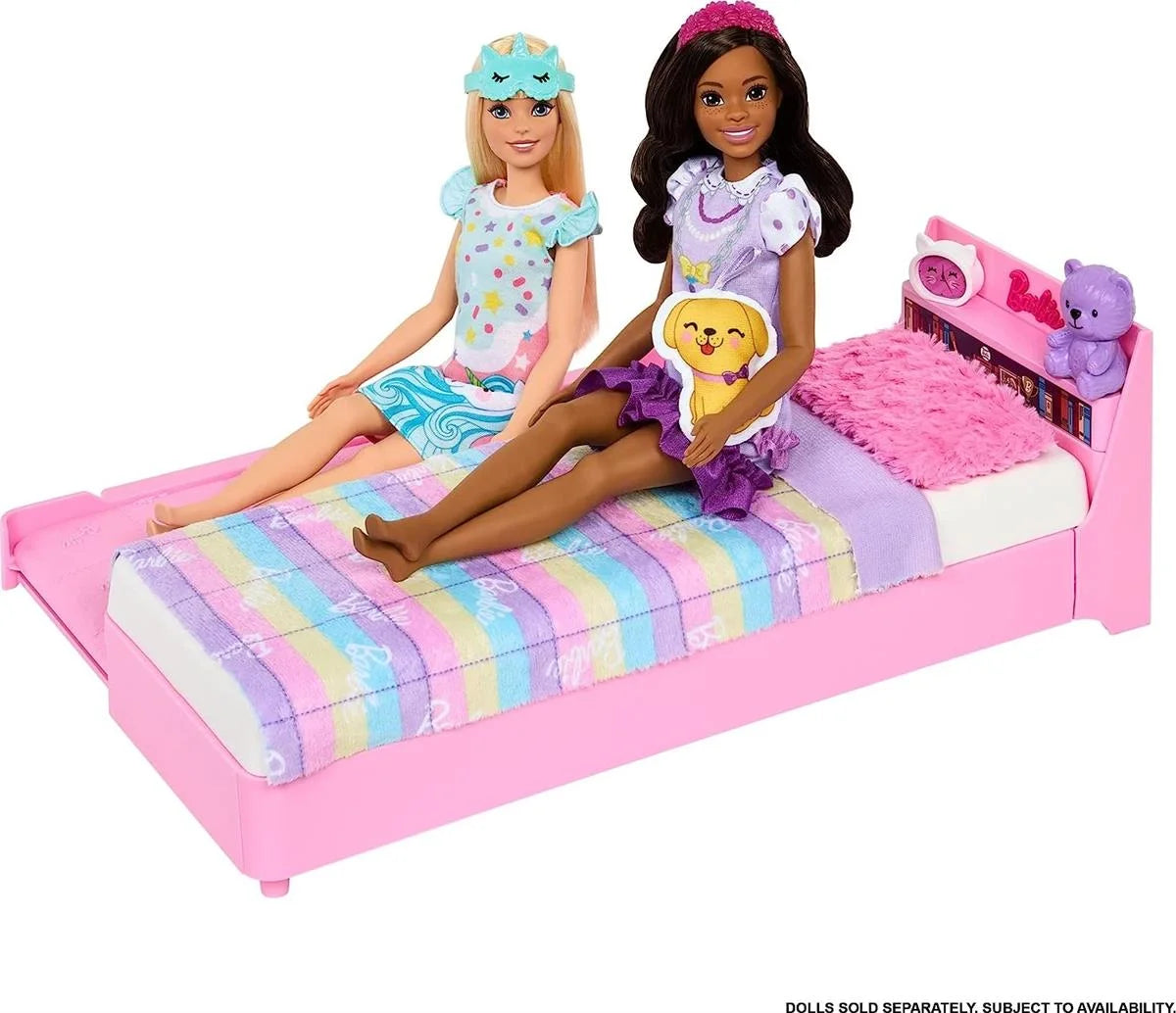 Barbie My First  İlk Barbie Bebeğim Barbie'nin Yatağı Oyun Seti HMM64 | Toysall