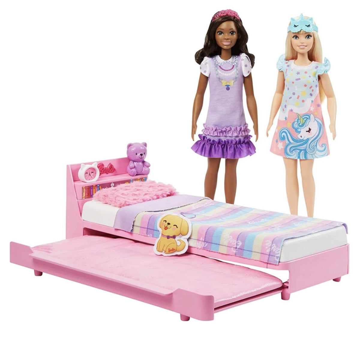 Barbie My First  İlk Barbie Bebeğim Barbie'nin Yatağı Oyun Seti HMM64 | Toysall