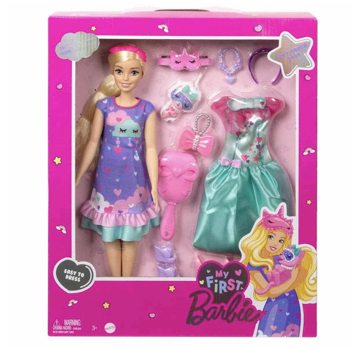 Barbie My First İlk Barbie Bebeğim Delüks Bebek HMM66 | Toysall