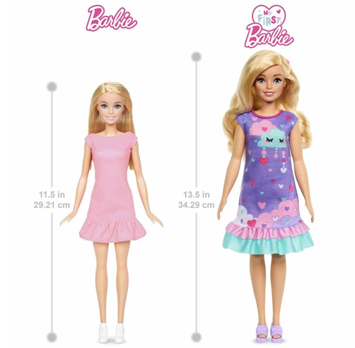 Barbie My First İlk Barbie Bebeğim Delüks Bebek HMM66 | Toysall