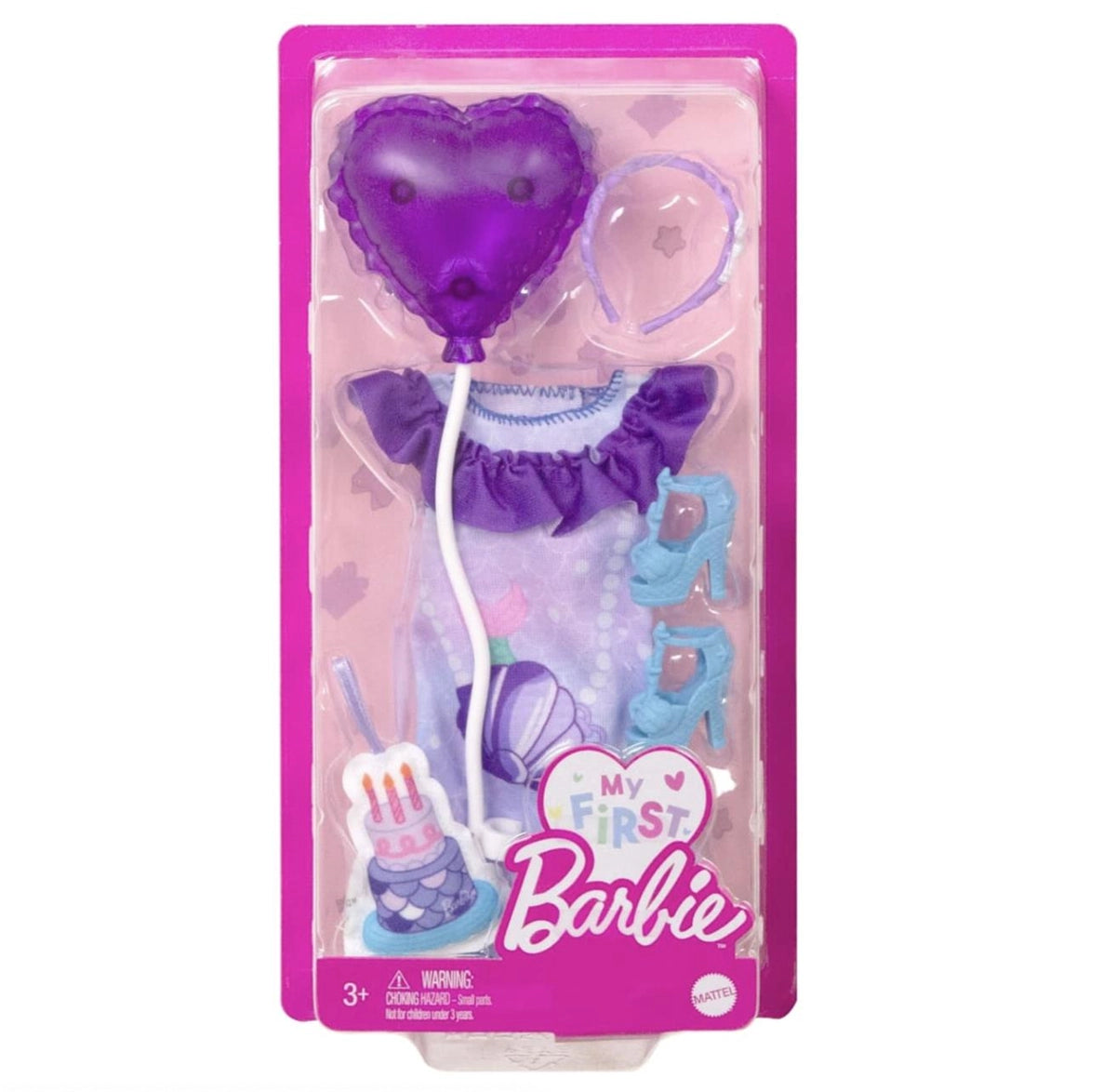 Barbie My First İlk Barbie Bebeğim Kıyafet Koleksiyonu HMM55-HMM58 | Toysall