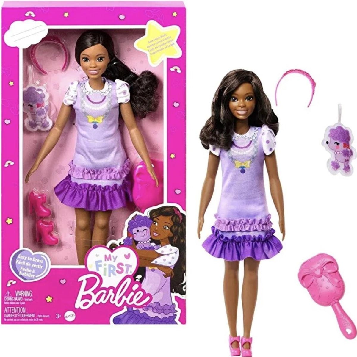 Barbie My First İlk Barbie Bebeğim Serisi Brooklyn HLL18-HLL20 | Toysall