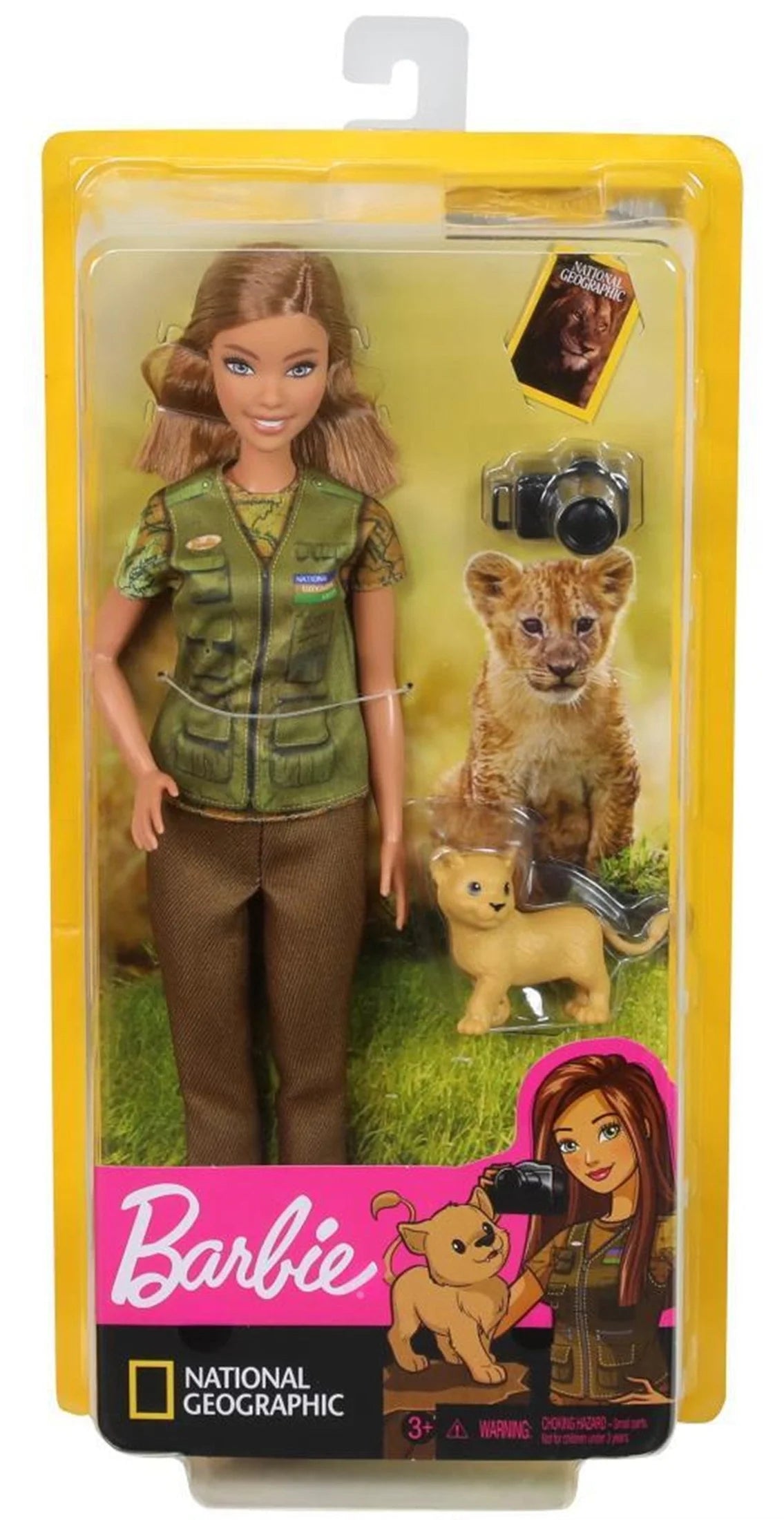 Barbie Nat Geo Bebekleri-Foto Muhabiri GDM44-GDM46 | Toysall