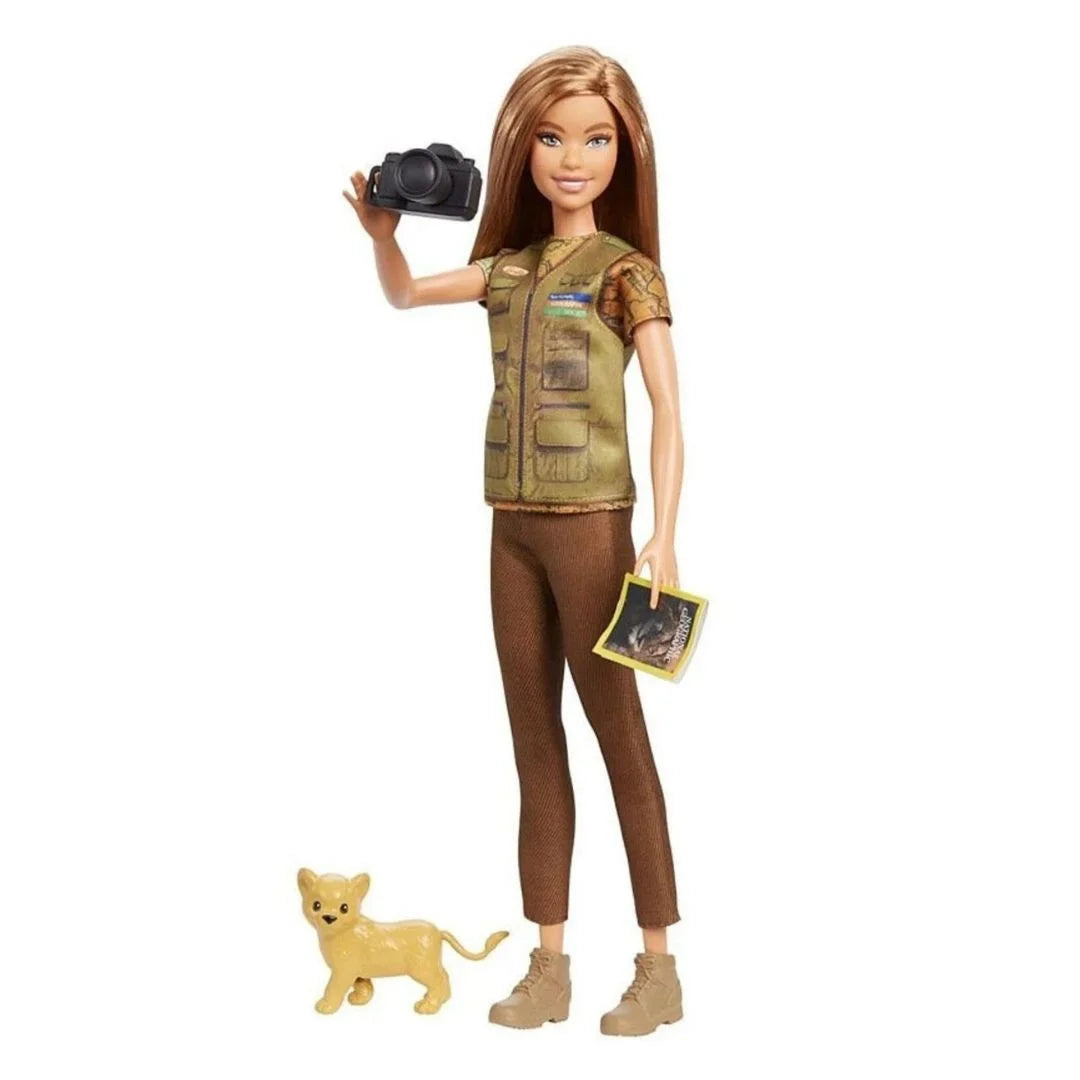 Barbie Nat Geo Bebekleri-Foto Muhabiri GDM44-GDM46