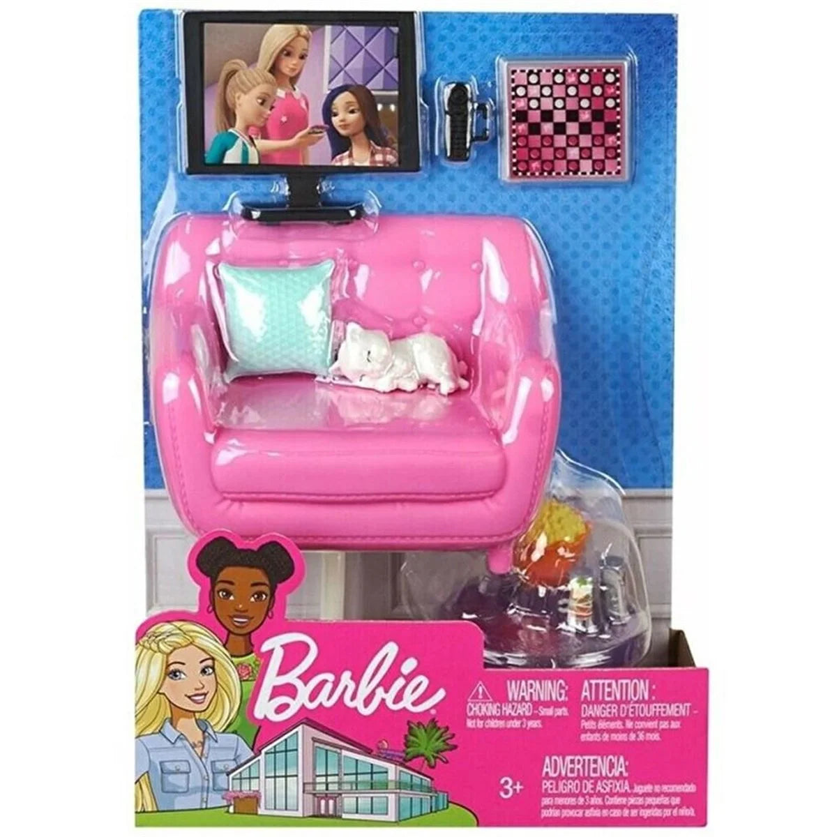 Barbie‘nin Ev Dekorasyonu Oyun Setleri GRG75-HJL55 | Toysall