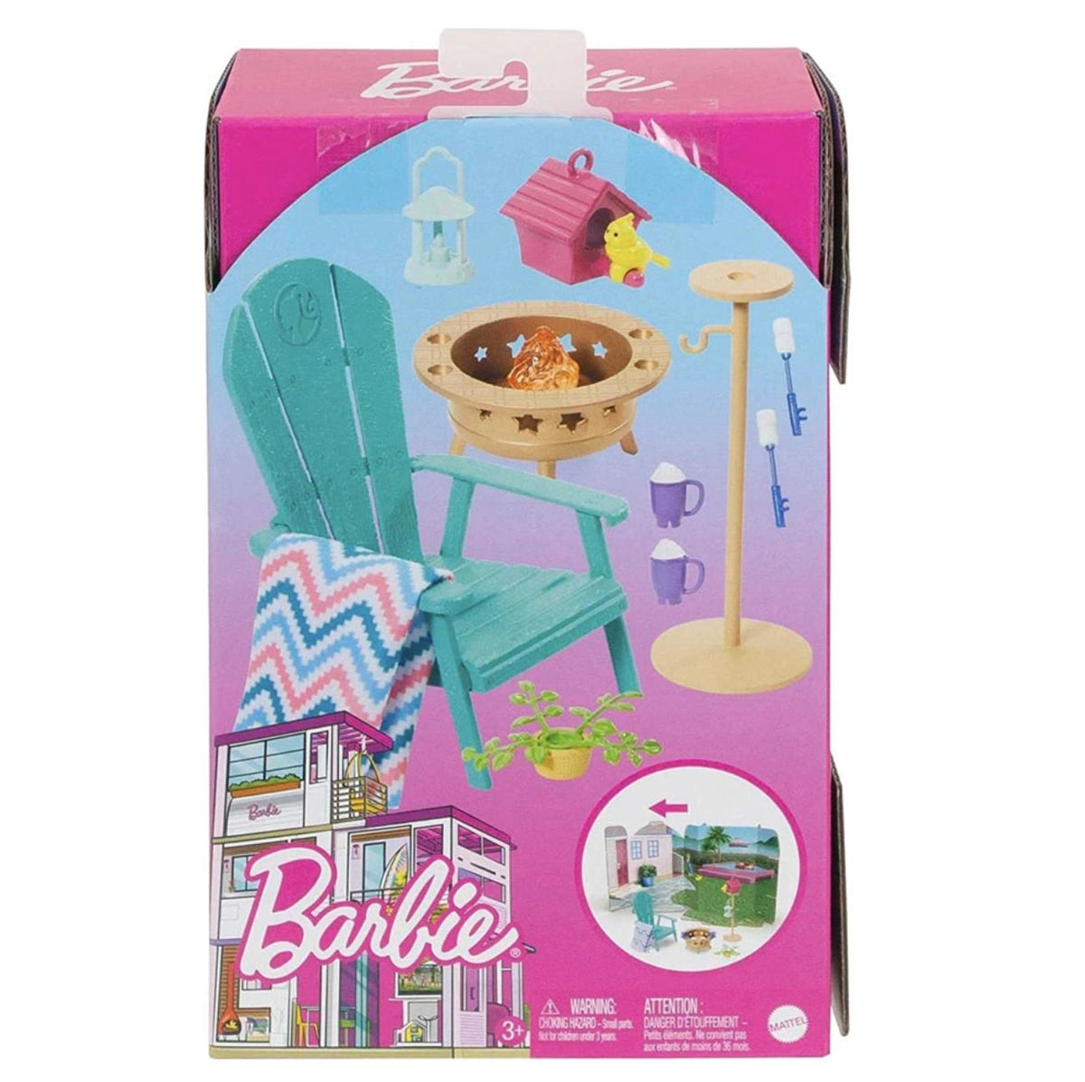 Barbie'nin Ev Dekorasyonu Oyun Setleri HJV32-HJV33 | Toysall