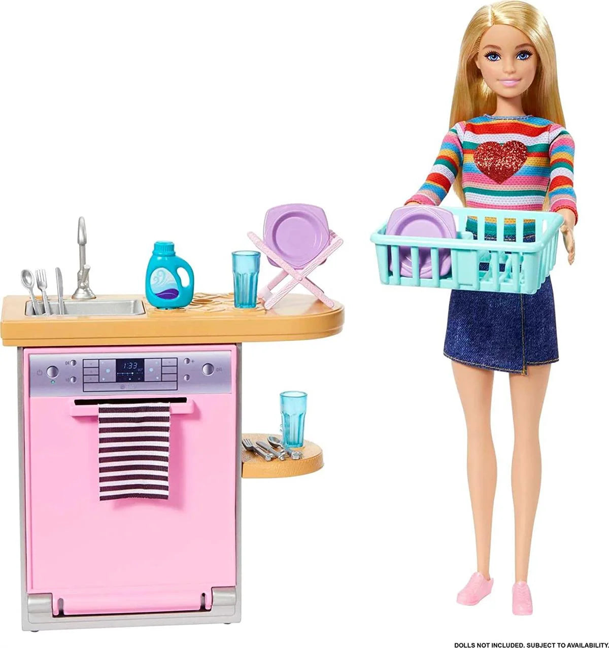 Barbie'nin Ev Dekorasyonu Oyun Setleri HJV32-HJV34 | Toysall