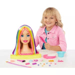 Barbie'nin Gökkuşağı Saçlı Büstü ve Aksesuarları HMD78 | Toysall