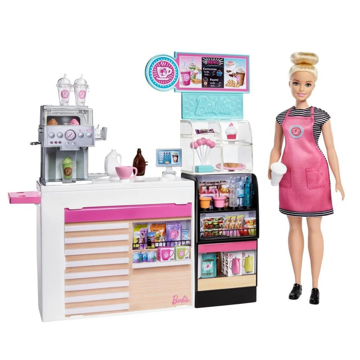 Barbie'nin Kahve Dükkanı Oyun Seti GMW03 | Toysall