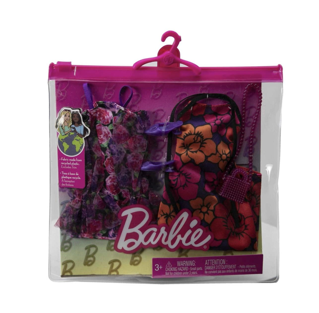 Barbie'nin Kıyafet Koleksiyonu 2'li Paketler GWF04-HJT35 | Toysall