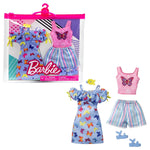 Barbie'nin Kıyafet Koleksiyonu 2'li Paketler GWF04-HBV68 | Toysall