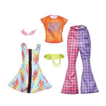 Barbie'nin Kıyafet Koleksiyonu 2'li Paketler GWF04-HJT34 | Toysall