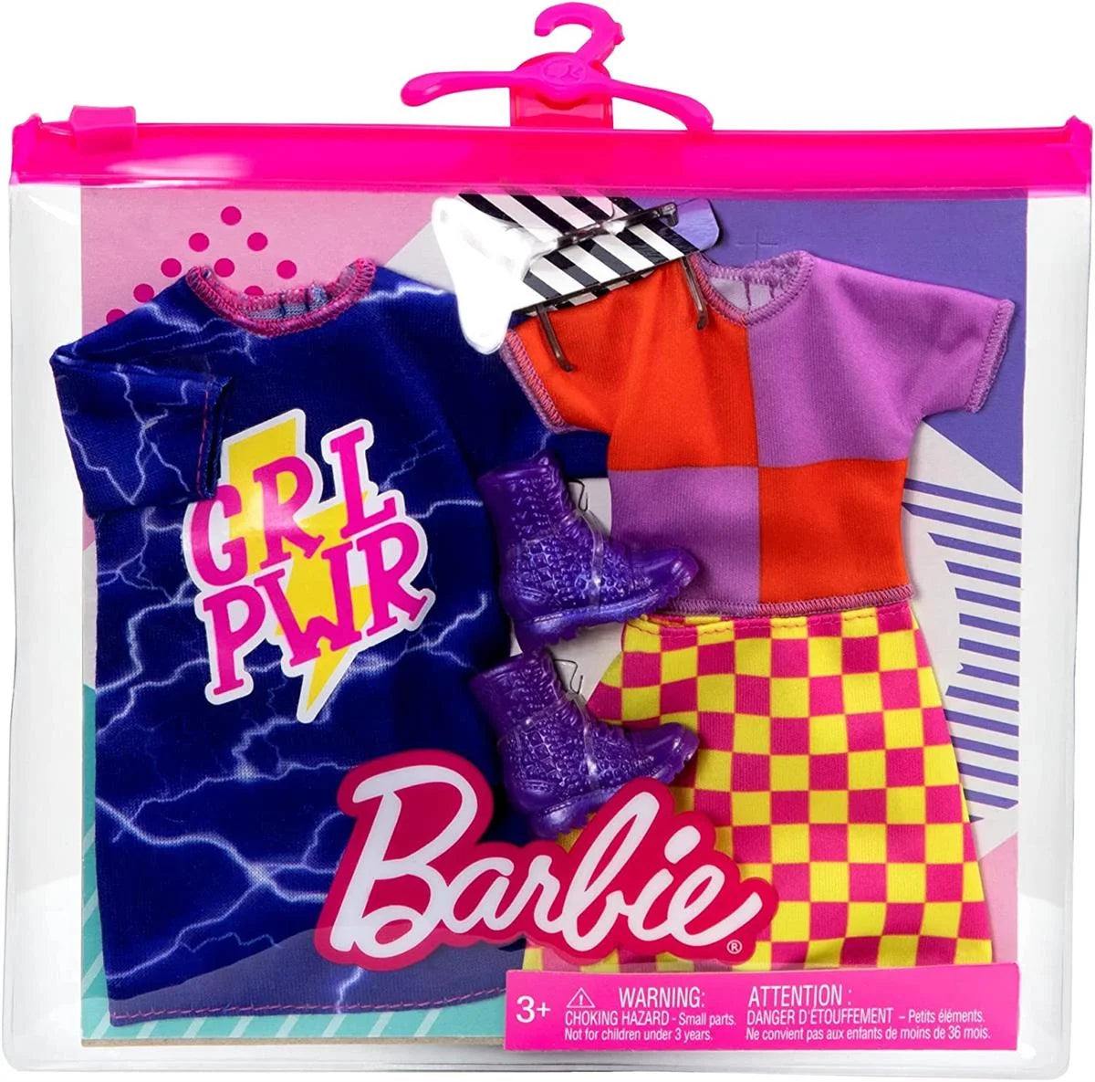 Barbie'nin Kıyafet Koleksiyonu 2'li Paketler GWF04-HBV69 | Toysall