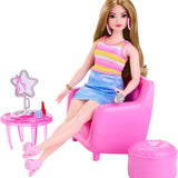 Barbie'nin Kıyafet ve Aksesuar Askısı Oyun Seti HPL78 | Toysall