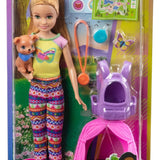 Barbie'nin Kız Kardeşleri Kampa Gidiyor Oyun Seti HDF69-HDF70 | Toysall