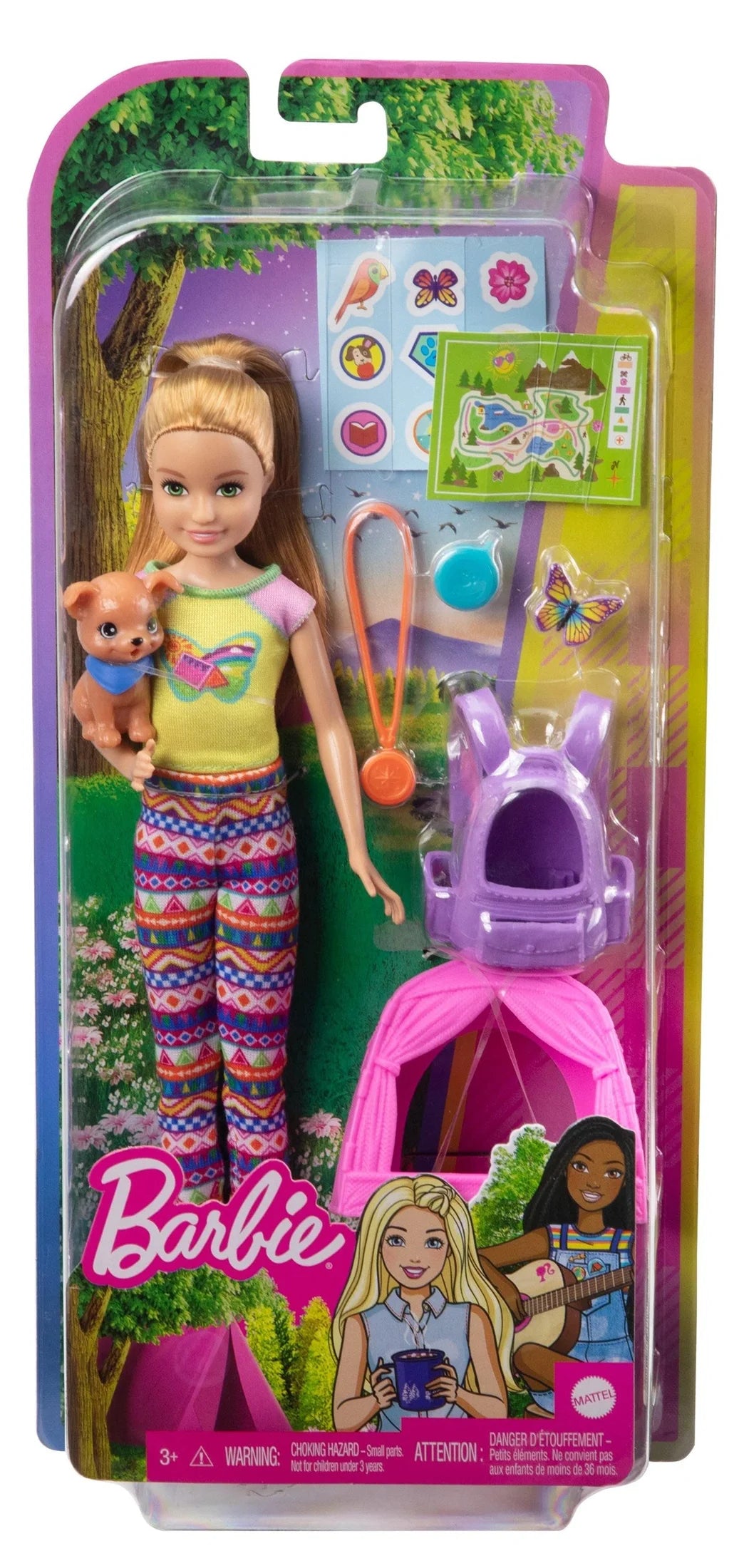 Barbie'nin Kız Kardeşleri Kampa Gidiyor Oyun Seti HDF69-HDF70 | Toysall