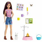Barbie'nin Kız Kardeşleri Kampa Gidiyor Oyun Seti HDF69-HDF71 | Toysall