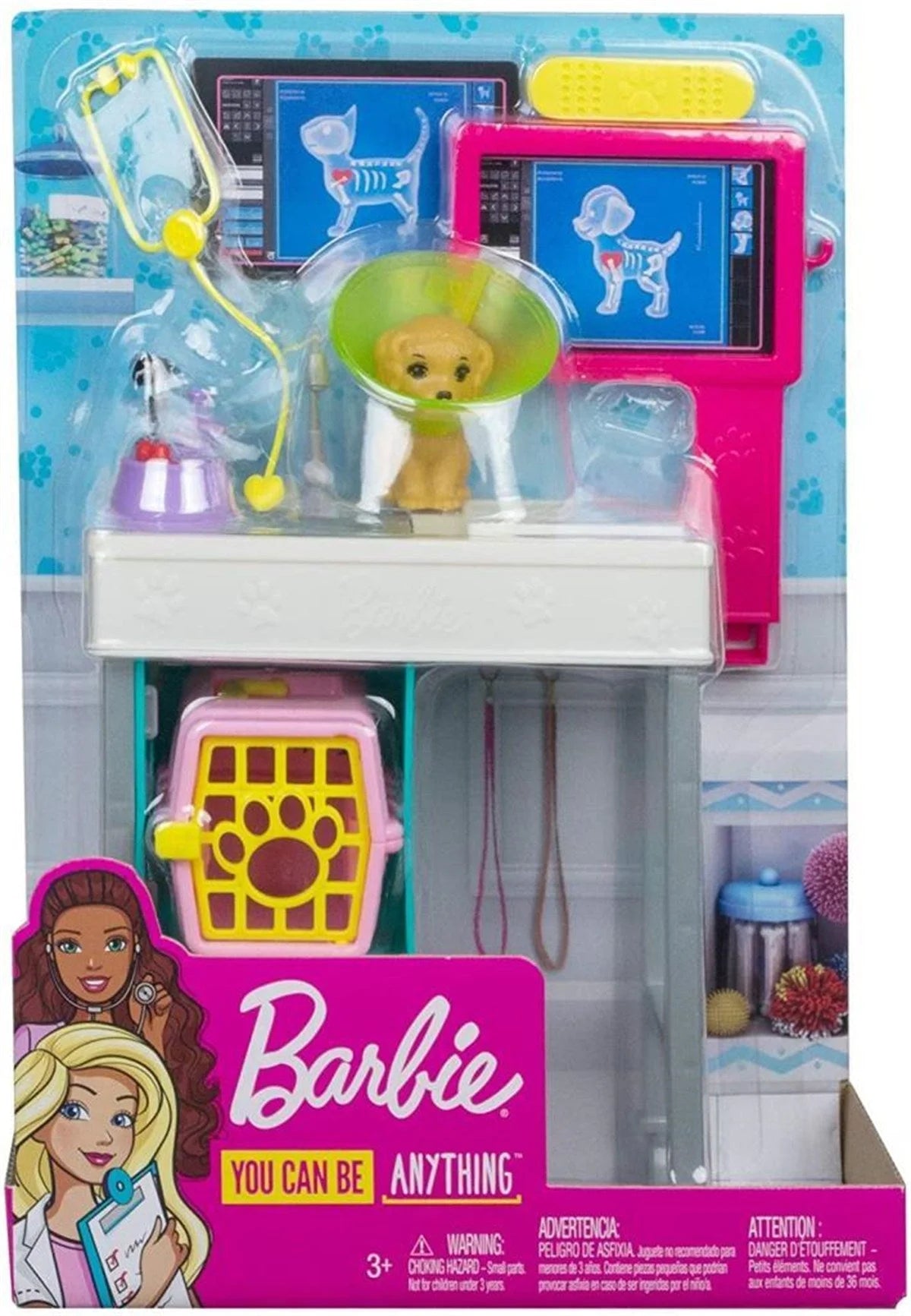 Barbie'nin Meslek Aksesuarları-Veteriner FJB25-GJL68 | Toysall