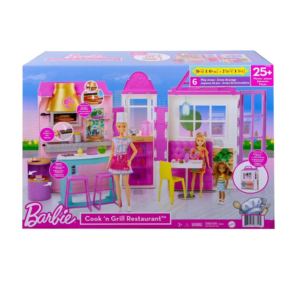 Barbie'nin Muhteşem Restoranı Oyun Seti GXY72 | Toysall