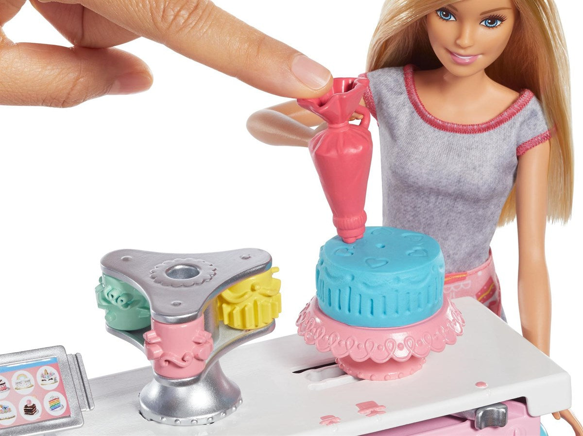 Barbie'nin Pasta Dükkanı Oyun Seti GFP59 | Toysall