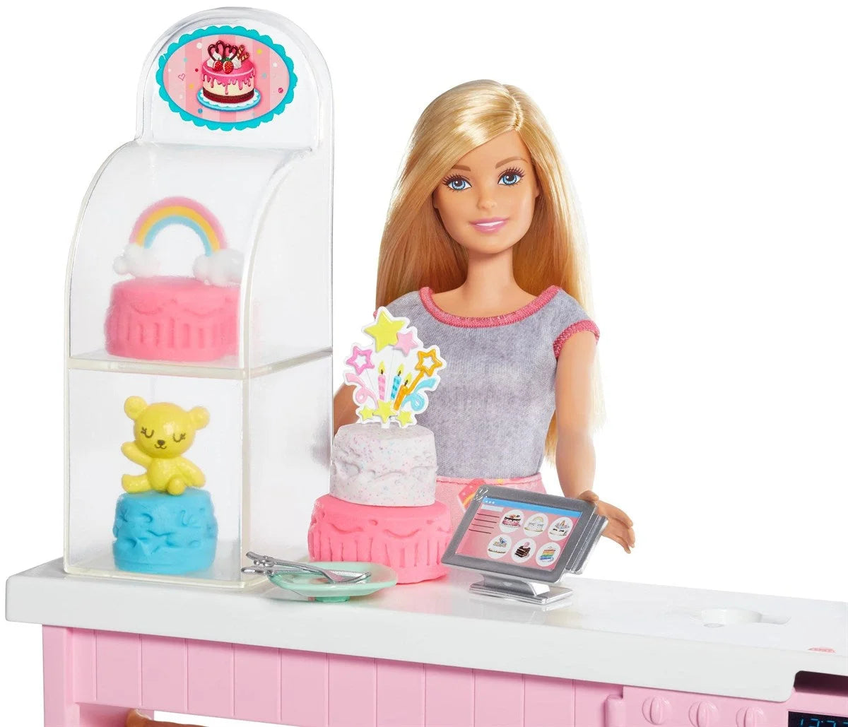 Barbie'nin Pasta Dükkanı Oyun Seti GFP59 | Toysall