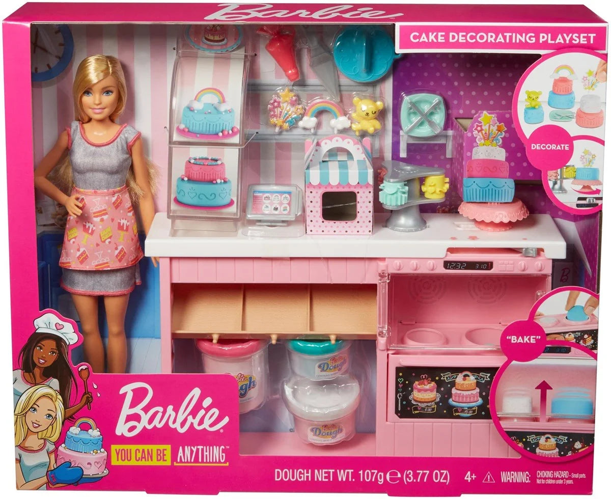 Barbie'nin Pasta Dükkanı Oyun Seti GFP59 | Toysall