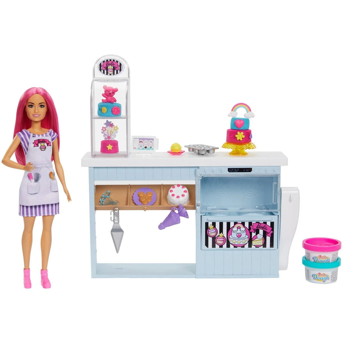 Barbie'nin Pasta Dükkanı Oyun Seti HGB73 | Toysall