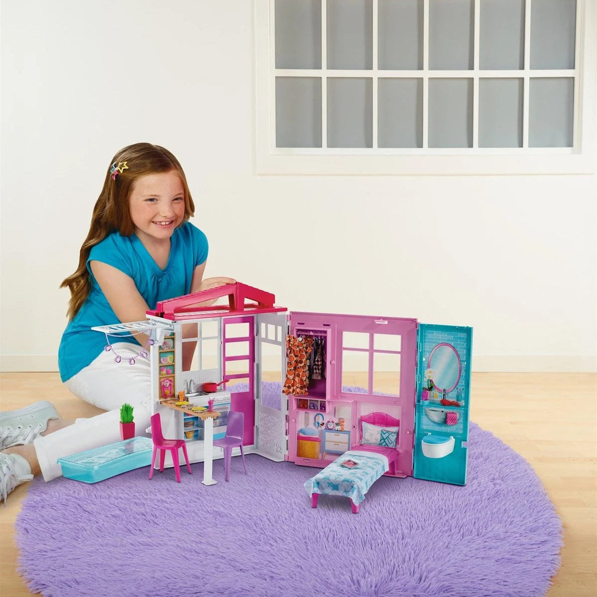 Barbie'nin Taşınabilir Portatif Evi FXG54 | Toysall