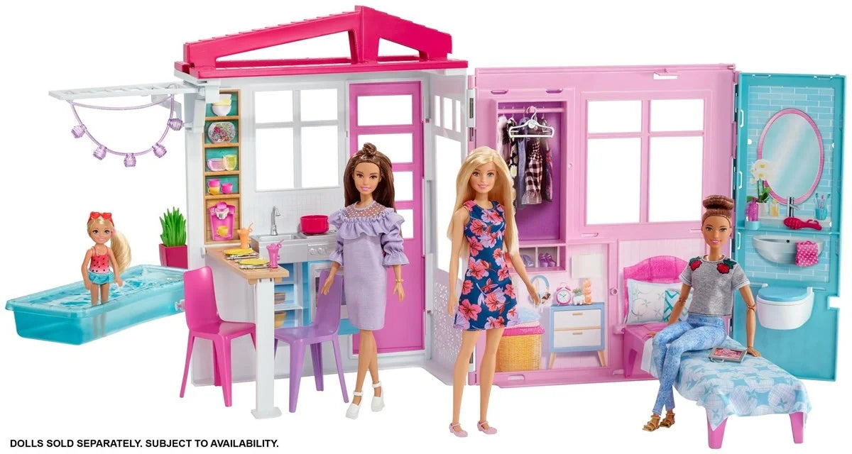 Barbie'nin Taşınabilir Portatif Evi FXG54 | Toysall