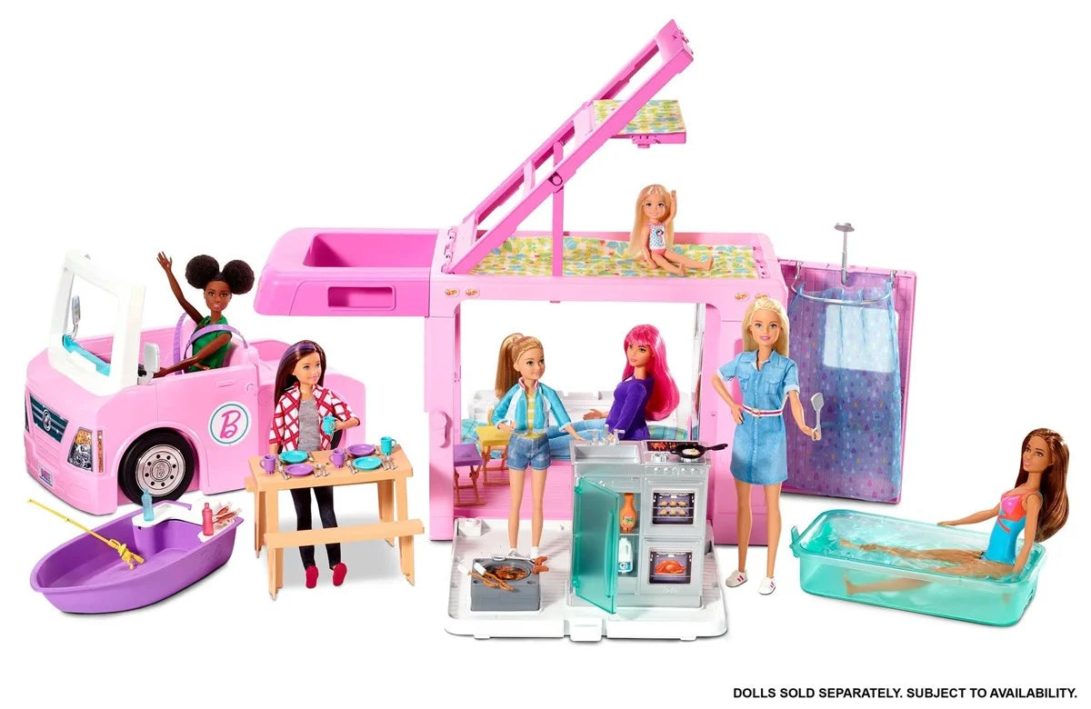 Barbie'nin Üçü Bir Arada Rüya Karavanı GHL93 | Toysall