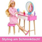 Barbie'nin Yatak Odası Oyun Seti HPT55 | Toysall