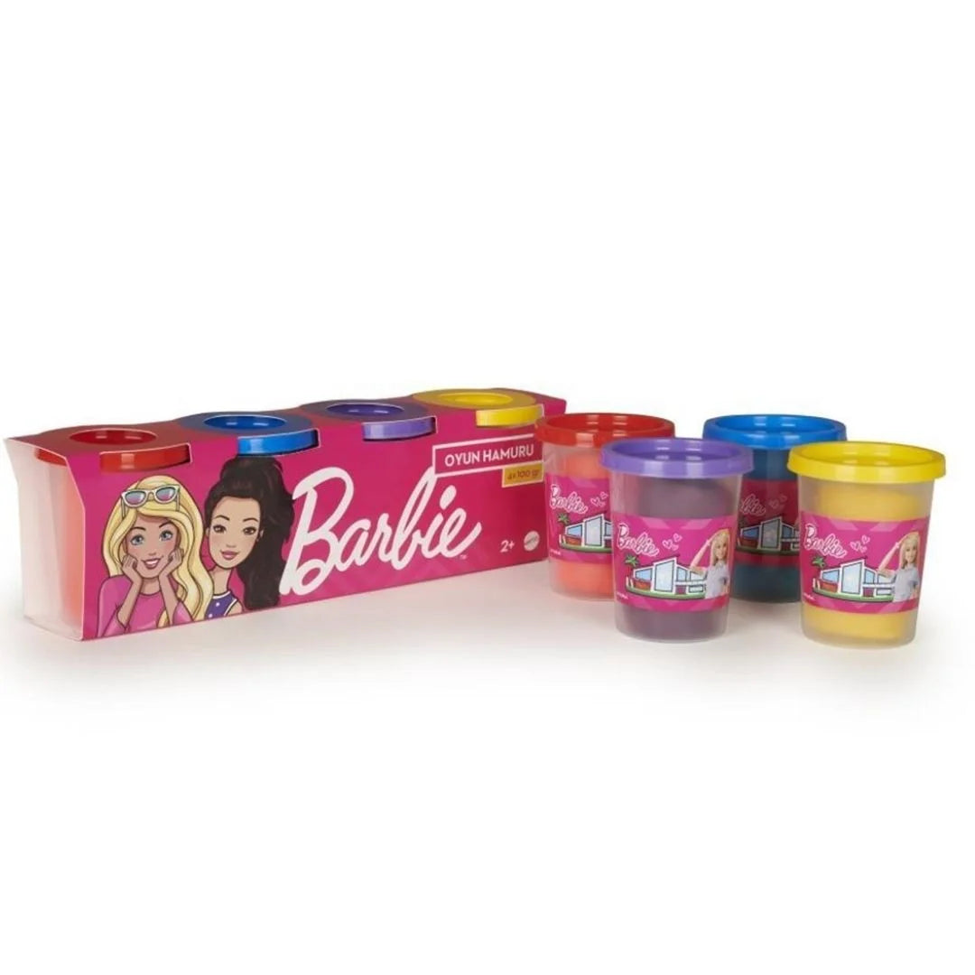 Barbie Oyun Hamuru 4'lü Paket - (4 x 100 gr) GPN18 | Toysall