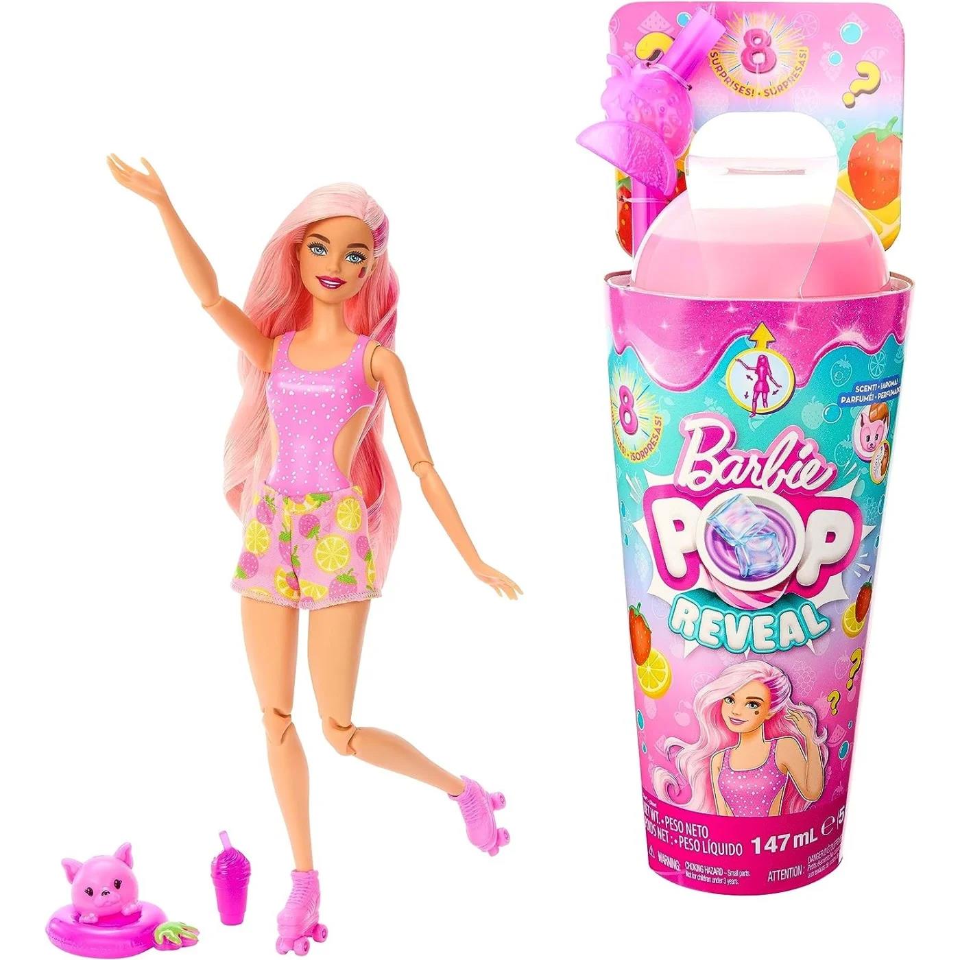 Barbie Pop Reveal Meyve Serisi - Çilek HNW40-HNW41 | Toysall