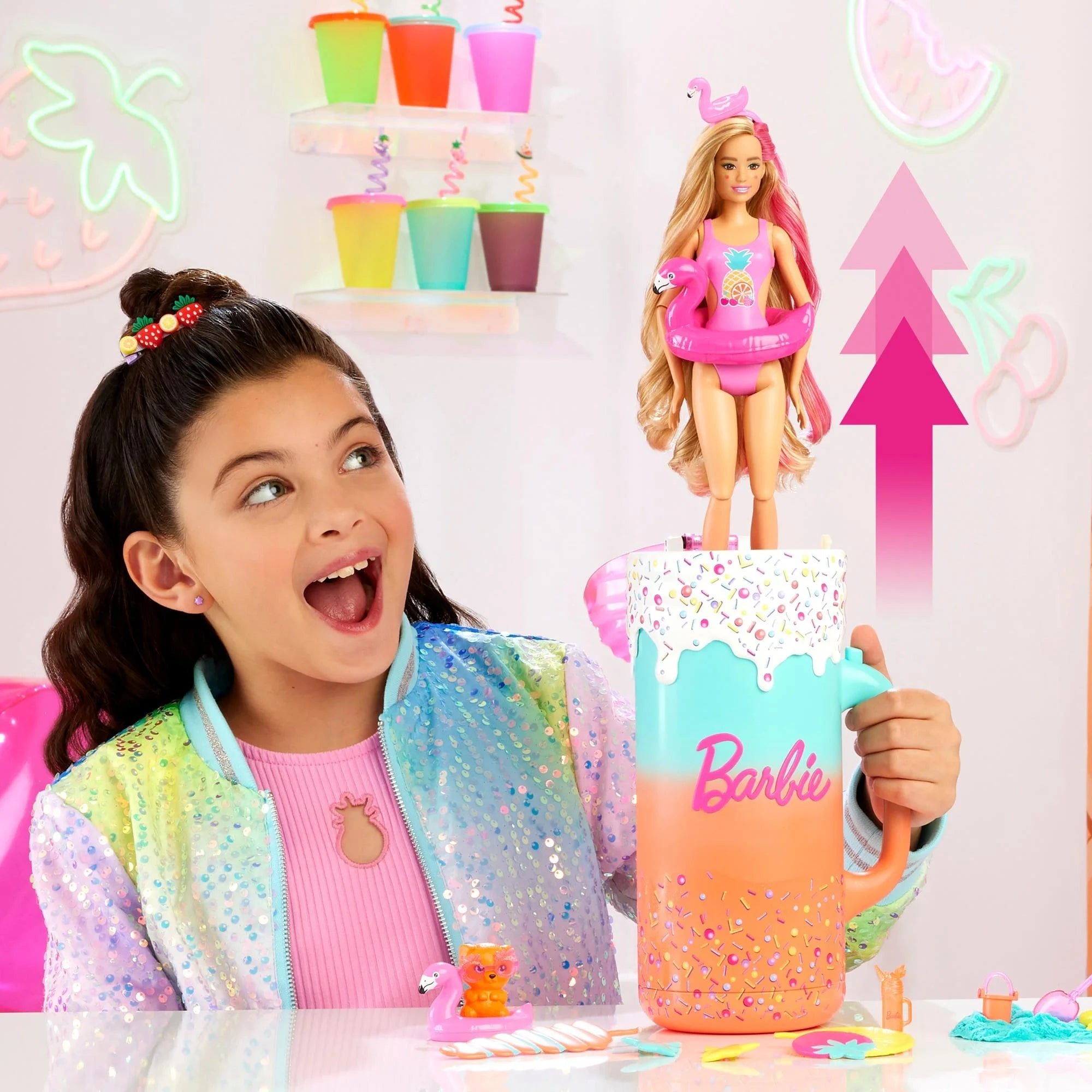 Barbie Pop Reveal Sürprizli Bardak Oyun Seti HRK57 | Toysall