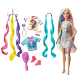 Barbie Rengarenk Saçlar Bebeği GHN04