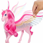 Barbie Sesli ve Işıklı Magic Pegasus ve Aksesuarları HLC40 | Toysall