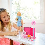 Barbie Seyahatte Bebeği ve Aksesuarları FWV25 | Toysall