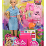 Barbie Seyahatte Bebeği ve Aksesuarları FWV25 | Toysall