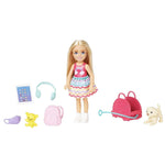 Barbie Seyahatte Chelsea Bebek ve Aksesuarları HJY17 | Toysall