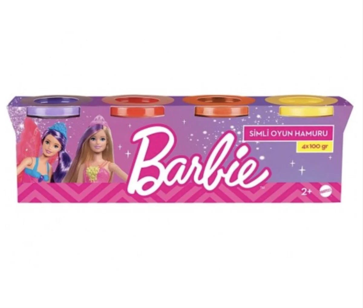 Barbie Simli 4'lü Oyun Hamuru HHJ32 | Toysall