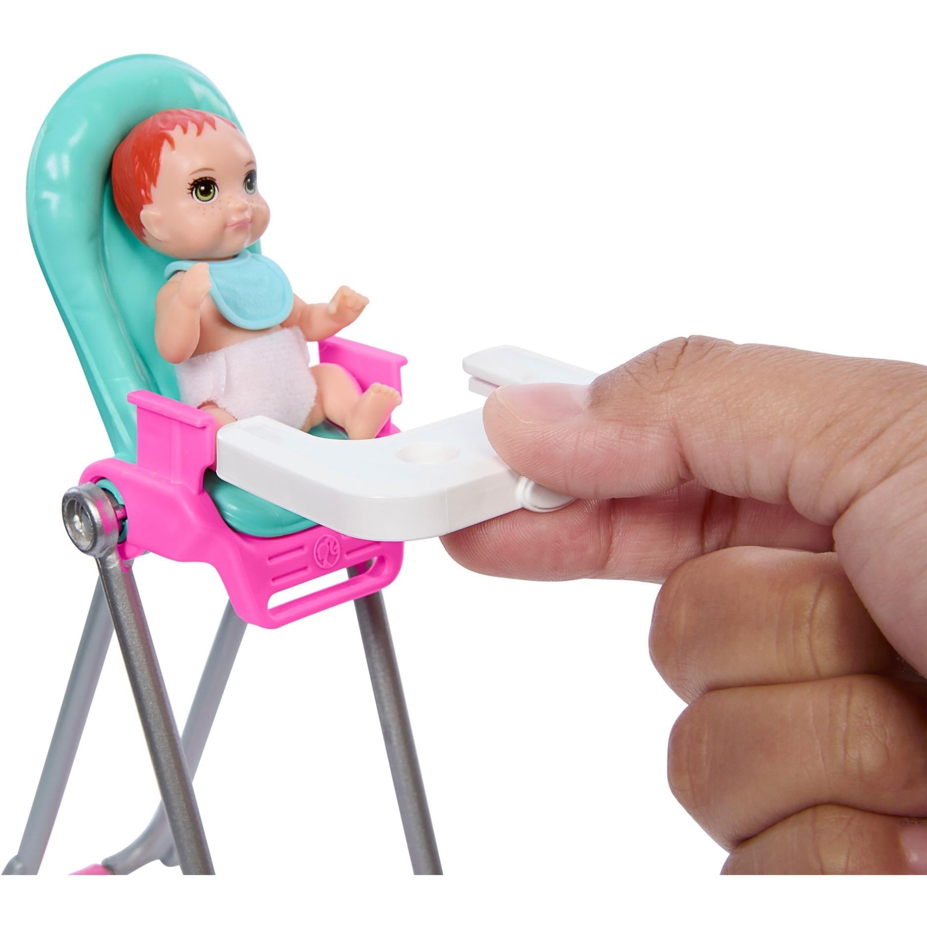 Barbie Skipper Bebek Bakıcısı Oyun Seti HTK35 | Toysall