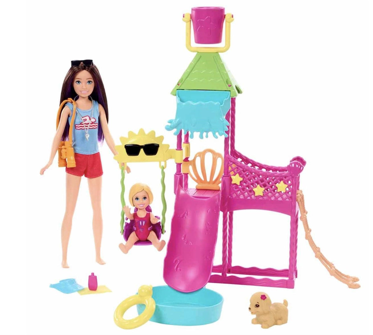 Barbie Skipper'ın Su Parkı Eğlencesi Oyun Seti HKD80 | Toysall