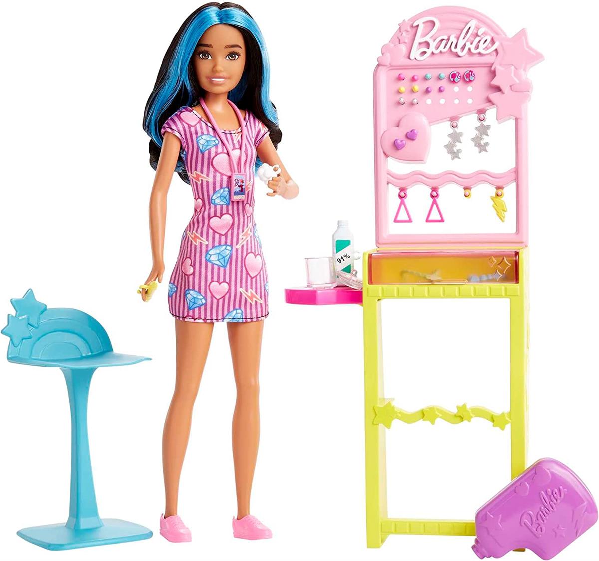 Barbie Skipper'ın Takı Standı Oyun Seti HKD78 | Toysall